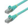 StarTech.com NLAQ-35F-CAT6A-PATCH networking cable Aqua color 421.3" (10.7 m) S/FTP (S-STP)1