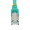 StarTech.com NLAQ-35F-CAT6A-PATCH networking cable Aqua color 421.3" (10.7 m) S/FTP (S-STP)4