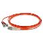 AddOn Networks ADD-ST-LC-5M5OM2-TAA fiber optic cable 196.9" (5 m) OFNR OM2 Orange1