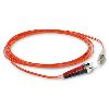 AddOn Networks ADD-ST-LC-5M5OM2-TAA fiber optic cable 196.9" (5 m) OFNR OM2 Orange7