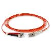 AddOn Networks ADD-ST-LC-5M5OM2-TAA fiber optic cable 196.9" (5 m) OFNR OM2 Orange8