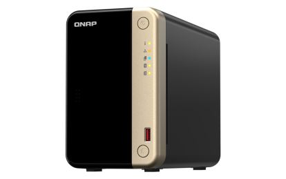 QNAP TS-264 NAS Tower Ethernet LAN Black, Gold N50951