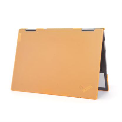 iPearl mCover Case ONLY Compatible for 2021~2023 14" Lenovo ThinkPad X1 Yoga Gen 6/7 notebook case 14" Cover Orange1