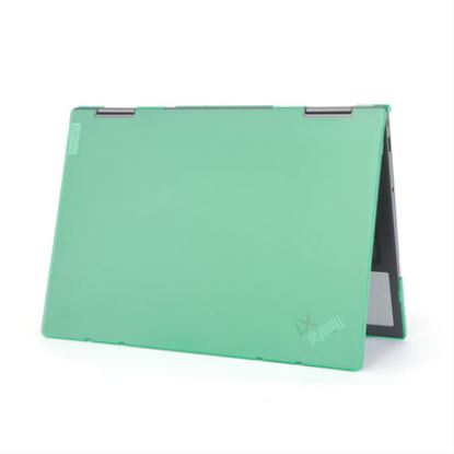 iPearl mCover Case ONLY Compatible for 2021~2023 14" Lenovo ThinkPad X1 Yoga Gen 6/7 notebook case 14" Cover Green1