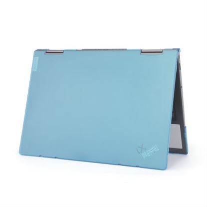 iPearl mCover Case ONLY Compatible for 2021~2023 14" Lenovo ThinkPad X1 Yoga Gen 6/7 notebook case 14" Cover Aqua color1