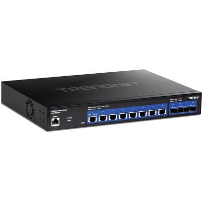 Trendnet TEG-7124WS network switch Managed L2/L3/L4 10G Ethernet (100/1000/10000) 1U Black1