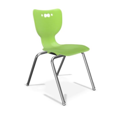 MooreCo Hierarchy Hard seat Hard backrest Green Chrome1