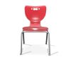 MooreCo Hierarchy Hard seat Hard backrest Red Chrome2