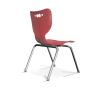 MooreCo Hierarchy Hard seat Hard backrest Red Chrome3