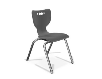 MooreCo Hierarchy Hard seat Hard backrest Black Chrome1