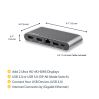 StarTech.com DK30C2HAGPD notebook dock/port replicator Wired USB 3.2 Gen 1 (3.1 Gen 1) Type-C Gray10