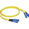 C2G 8m SC/SC Duplex 9/125 Single-Mode Fiber Patch Cable fiber optic cable 315" (8 m) Yellow1