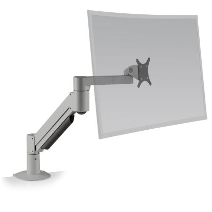 SINGLE MONITOR ARM SUPPORTS 12-40 LBS WITH 27 INCH REACH AND 18 INCHES HEIGHT AD1