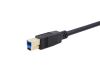 Monoprice 34878 USB cable 78.7" (2 m) USB 3.2 Gen 1 (3.1 Gen 1) USB A USB B Black4