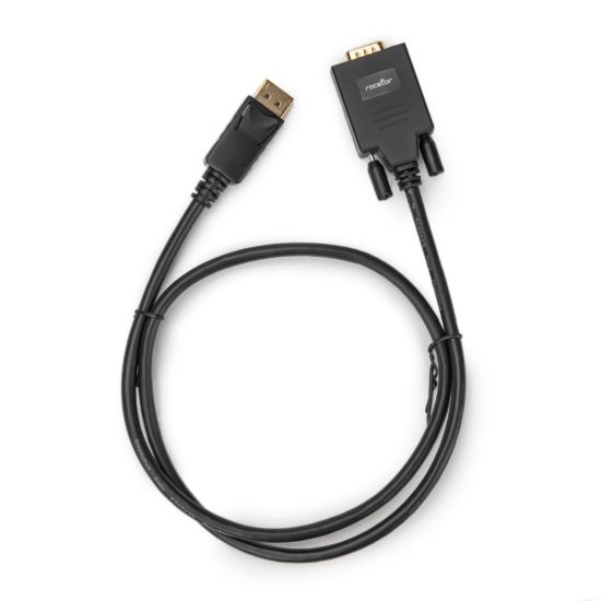 Rocstor Y10C482-B1 video cable adapter 39.4" (1 m) DisplayPort VGA (D-Sub) Black1