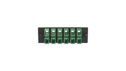 Panduit FAP12WAGDLCZ fiber optic adapter LC 1 pc(s) Black, Green1
