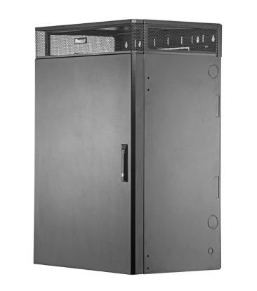 Panduit WME9BL rack cabinet 9U Wall mounted rack Black1