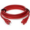 AddOn Networks ADD-515P2C1514AWG6FTRD power cable Red 72" (1.83 m) C15 coupler NEMA 5-15P8