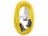 Monoprice 44320 power cable Yellow 300" (7.62 m) NEMA 5-15P NEMA 5-15R5