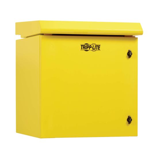 Tripp Lite SRN3RY12U rack cabinet 12U Wall mounted rack Yellow1