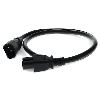 AddOn Networks ADD-C142C1514AWG15A8FT power cable Black 94.5" (2.4 m) C15 coupler C14 coupler1