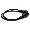 AddOn Networks ADD-C142C1514AWG15A8FT power cable Black 94.5" (2.4 m) C15 coupler C14 coupler6