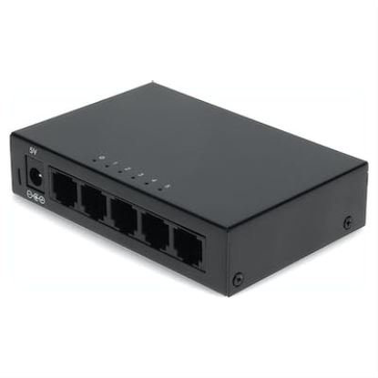 AddOn Networks ADD-1000B-5TSW network switch Gigabit Ethernet (10/100/1000) Black1