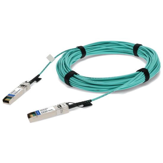 AddOn Networks J9150D-AOC-20M-AO InfiniBand cable 787.4" (20 m) SFP+ Aqua color1