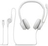 Logitech H390 Headset Wired Head-band Office/Call center USB Type-A White5