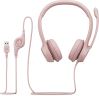 Logitech H390 Headset Wired Head-band Office/Call center USB Type-A Pink5