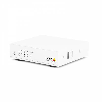Axis 02101-004 network switch Unmanaged Fast Ethernet (10/100) Power over Ethernet (PoE) White1