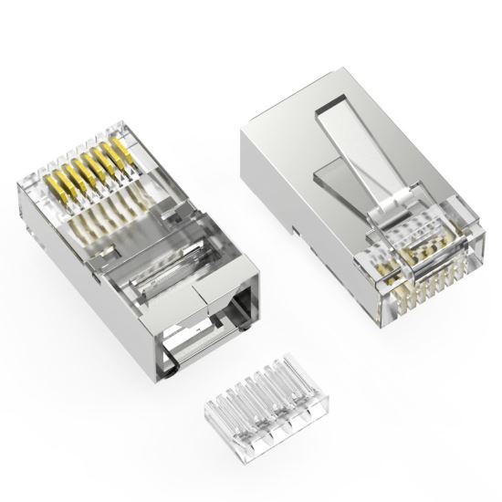 Axiom RJ45C6SSI100-AX wire connector RJ-45 Silver1