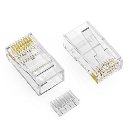 Axiom RJ45C6USI100-AX wire connector RJ-45 Transparent1