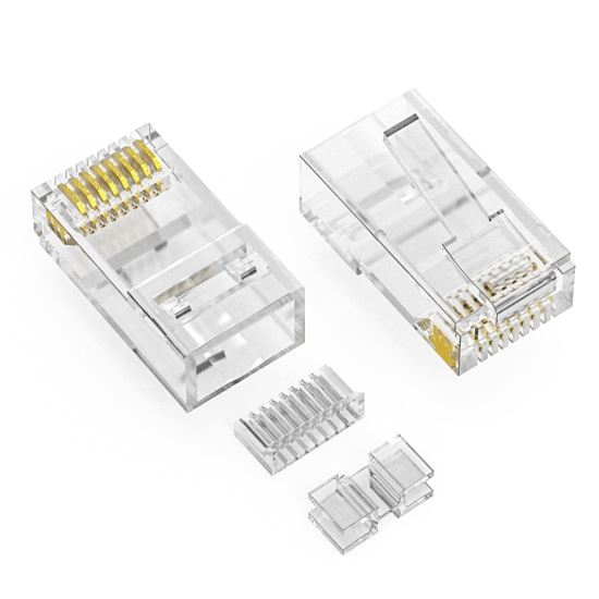 Axiom RJ45C6AUS3100-AX wire connector RJ-45 Transparent1