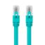 Rocstor Y10C580-AQ networking cable Aqua color 11.8" (0.3 m) Cat6a S/UTP (STP)1