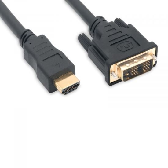 eNet Components HDMIM-DVIM-5F-ENC video cable adapter 59.1" (1.5 m) HDMI Type A (Standard) DVI Black1