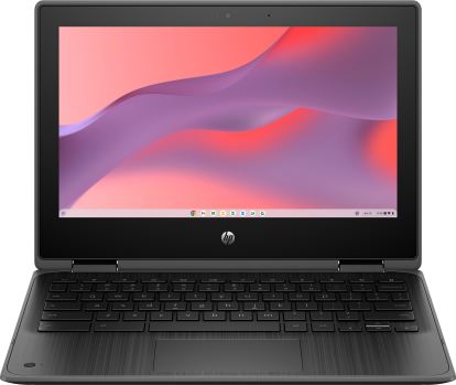 HP Fortis N4500 Chromebook 11.6" Touchscreen HD Intel® Celeron® N 8 GB LPDDR4x-SDRAM 64 GB eMMC Wi-Fi 6 (802.11ax) ChromeOS Black1