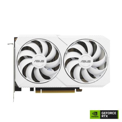 ASUS DUAL-RTX3060-O8G-WHITE NVIDIA GeForce RTX 3060 8 GB GDDR61