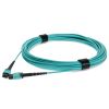 AddOn Networks ADD-MPOMPO-4M5OM4P-TAA fiber optic cable 157.5" (4 m) MPO LOMM OM4 Aqua color1