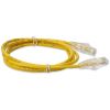 AddOn Networks ADD-1-5FSLCAT6A-YW networking cable Yellow 18.1" (0.46 m) Cat6a U/UTP (UTP)6