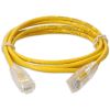 AddOn Networks ADD-1-5FSLCAT6A-YW networking cable Yellow 18.1" (0.46 m) Cat6a U/UTP (UTP)8