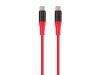 Monoprice 39643 USB cable 70.9" (1.8 m) USB 2.0 USB C Red1