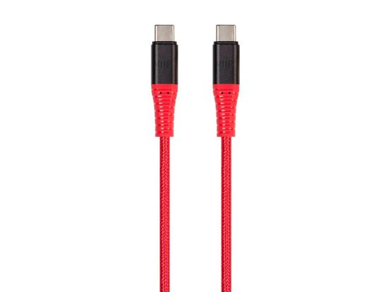 Monoprice 39643 USB cable 70.9" (1.8 m) USB 2.0 USB C Red1