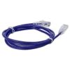 AddOn Networks ADD-1FSLCAT6A-PE networking cable Purple 11.8" (0.3 m) Cat6a U/UTP (UTP)5