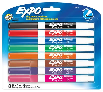 EXPO 86601 marker 8 pc(s) Fine tip Assorted colors1