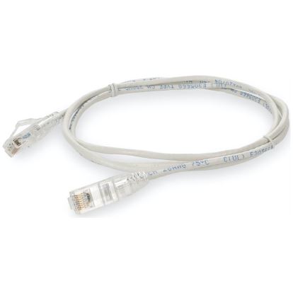 AddOn Networks ADD-1FCAT6SL-WE networking cable White 11.8" (0.3 m) Cat6 U/UTP (UTP)1