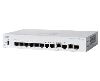 Cisco CBS350-8S-E-2G-UK network switch Managed L3 Gigabit Ethernet (10/100/1000) 1U Black, Gray1