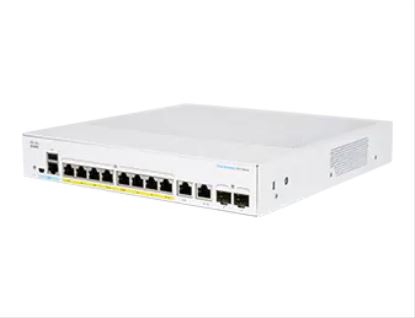 Cisco CBS350-8P-E-2G-JP network switch Managed L3 Gigabit Ethernet (10/100/1000) Power over Ethernet (PoE) 1U Black, Gray1