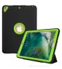 Amzer TUFFEN 10.5" Flip case Black, Green1