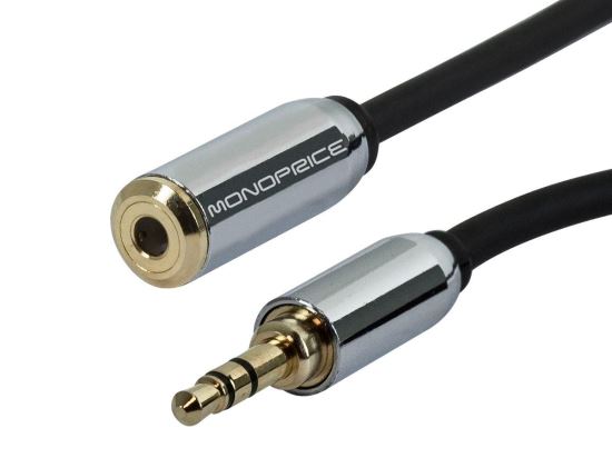 Monoprice 10149 audio cable 145.7" (3.7 m) 3.5mm Black1